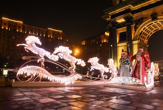 Russia New Year Season Preparations