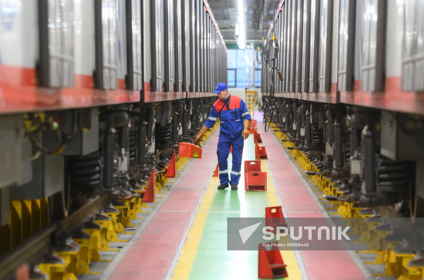 Russia Moscow Metro Rolling Stock