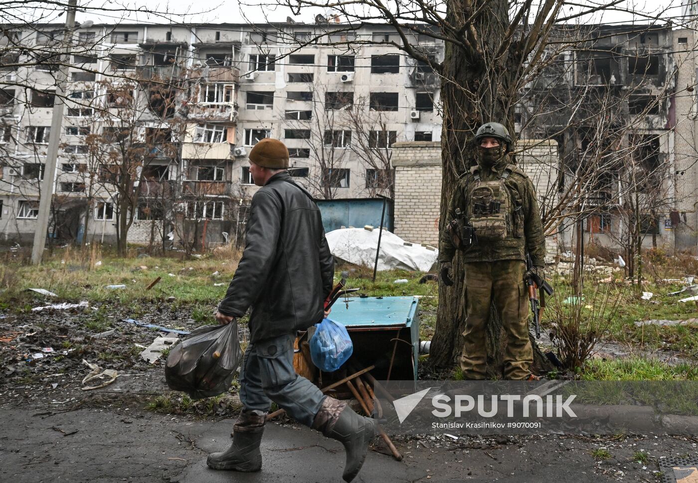 Russia Ukraine Military Operation Krasnoarmeysk