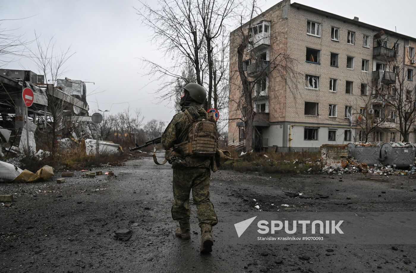 Russia Ukraine Military Operation Krasnoarmeysk