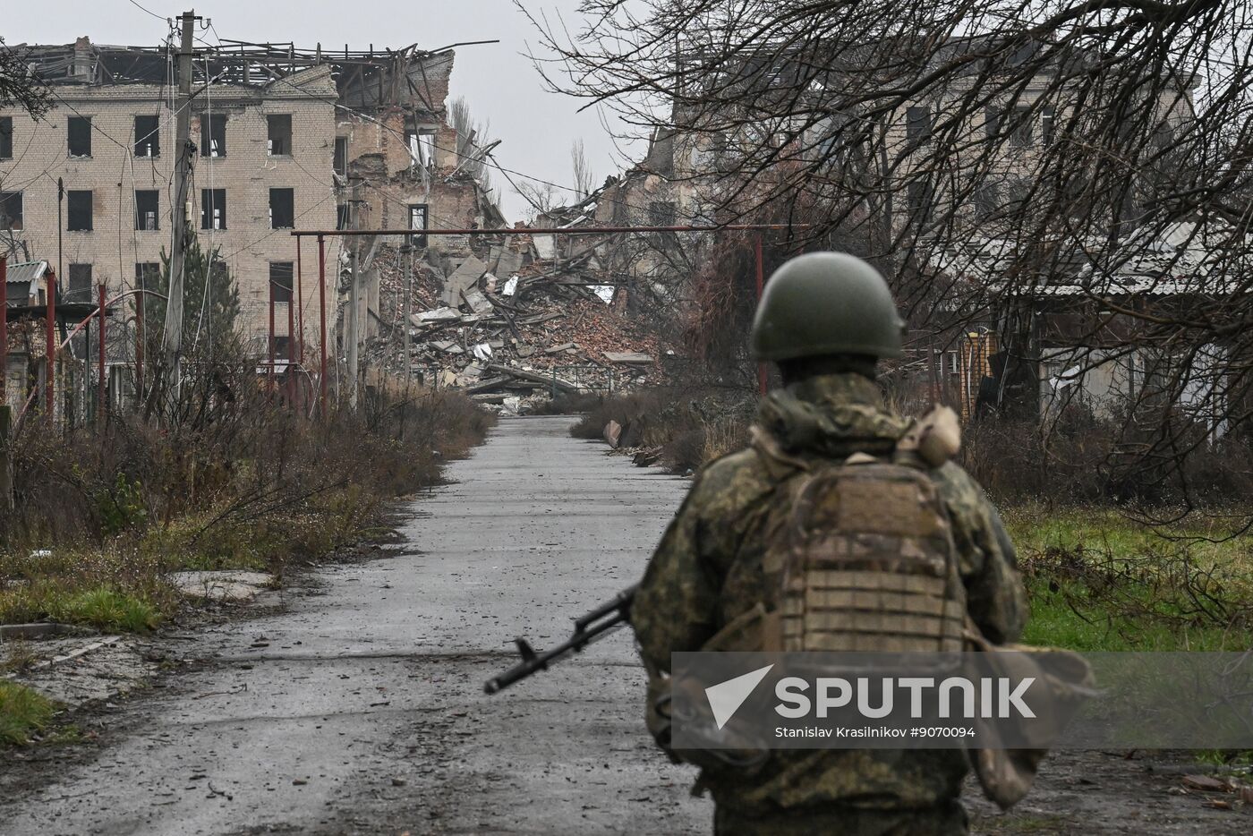 Russia Ukraine Military Operation Krasnoarmeysk