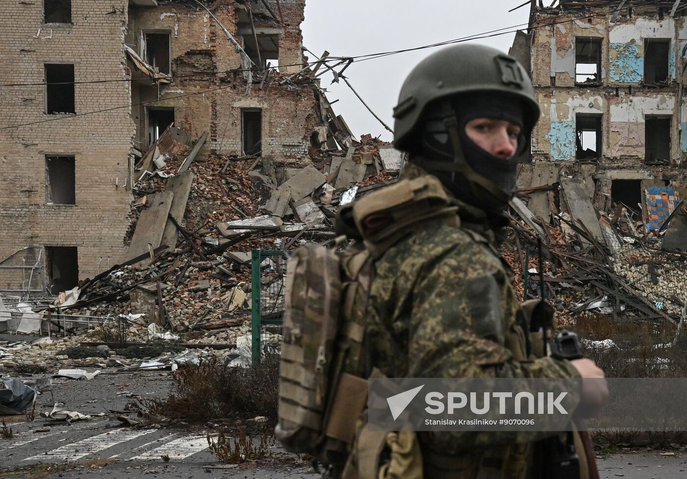 Russia Ukraine Military Operation Krasnoarmeysk