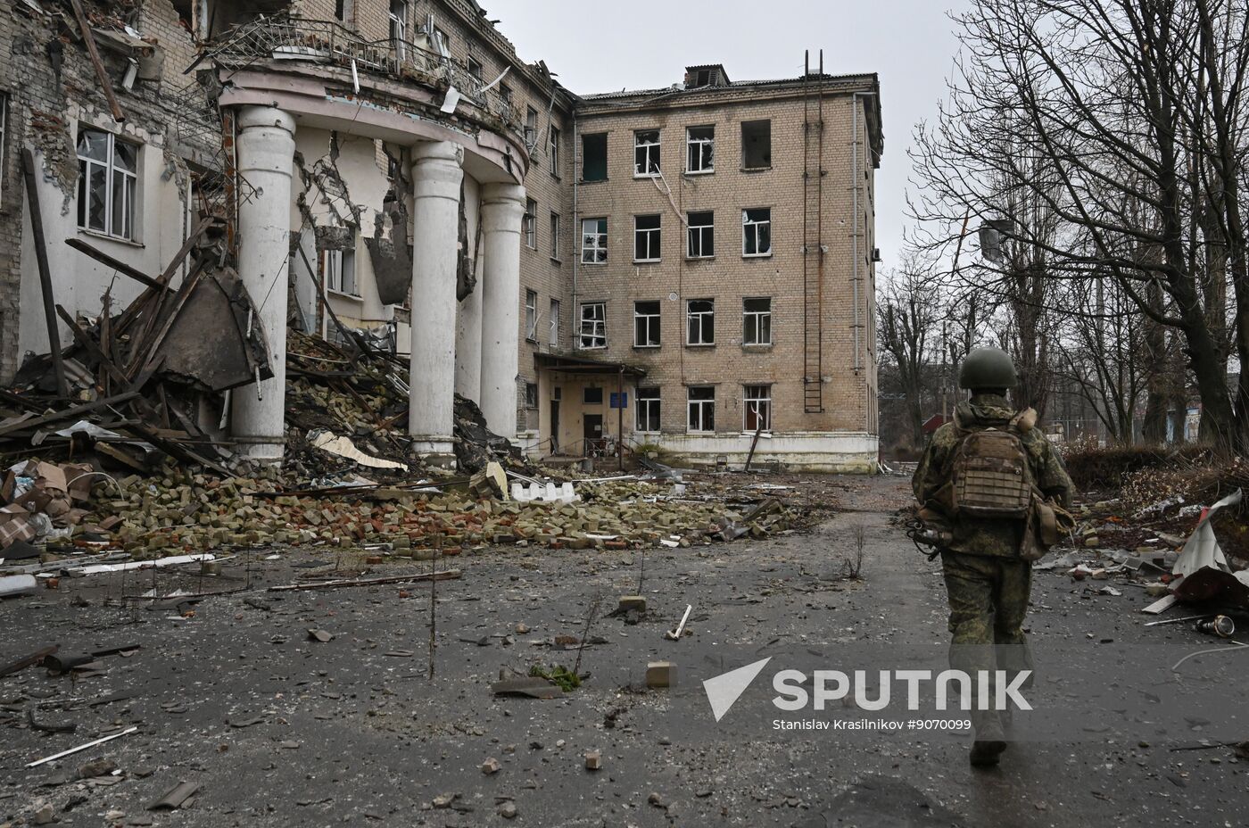 Russia Ukraine Military Operation Krasnoarmeysk