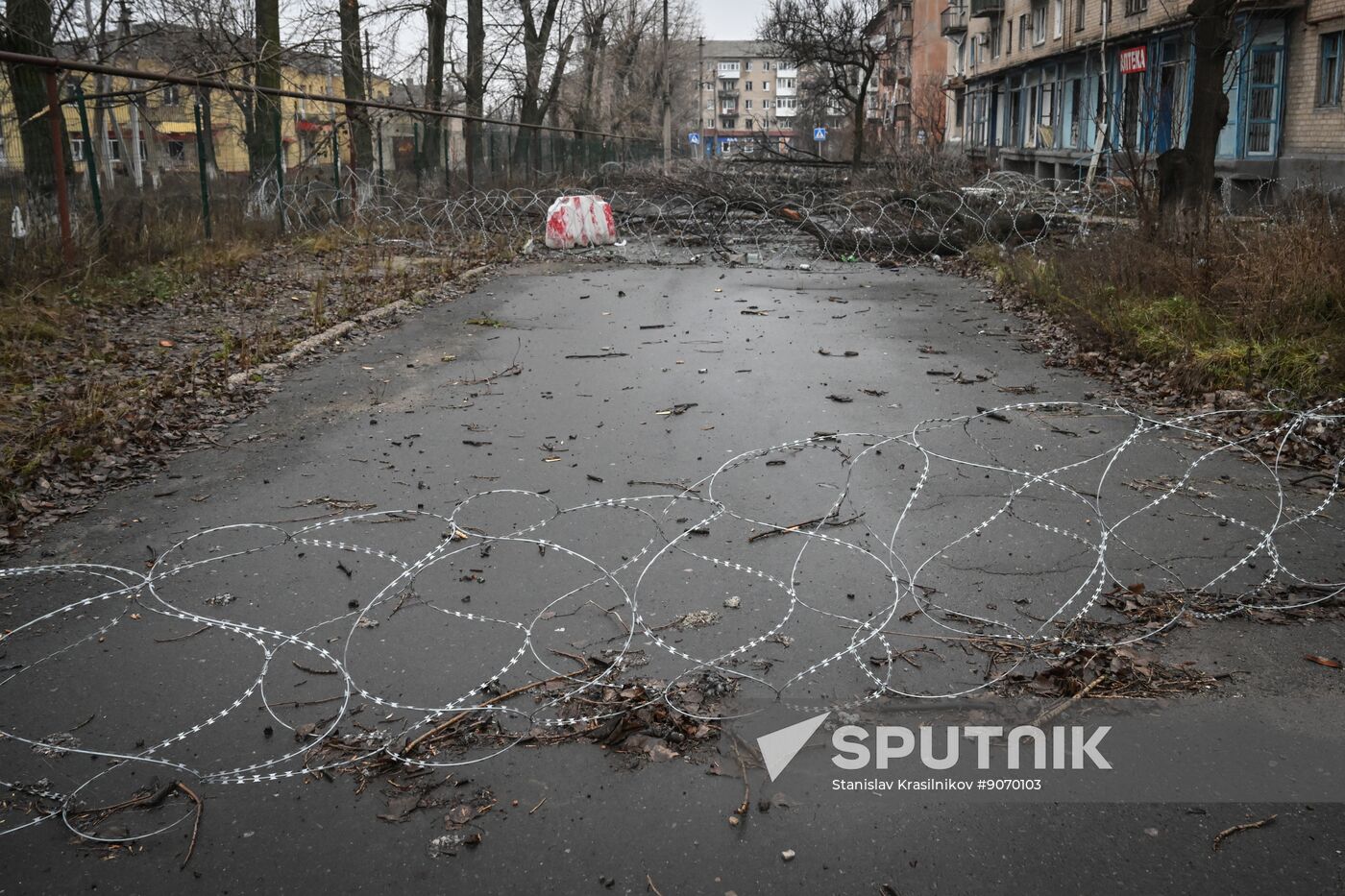 Russia Ukraine Military Operation Krasnoarmeysk