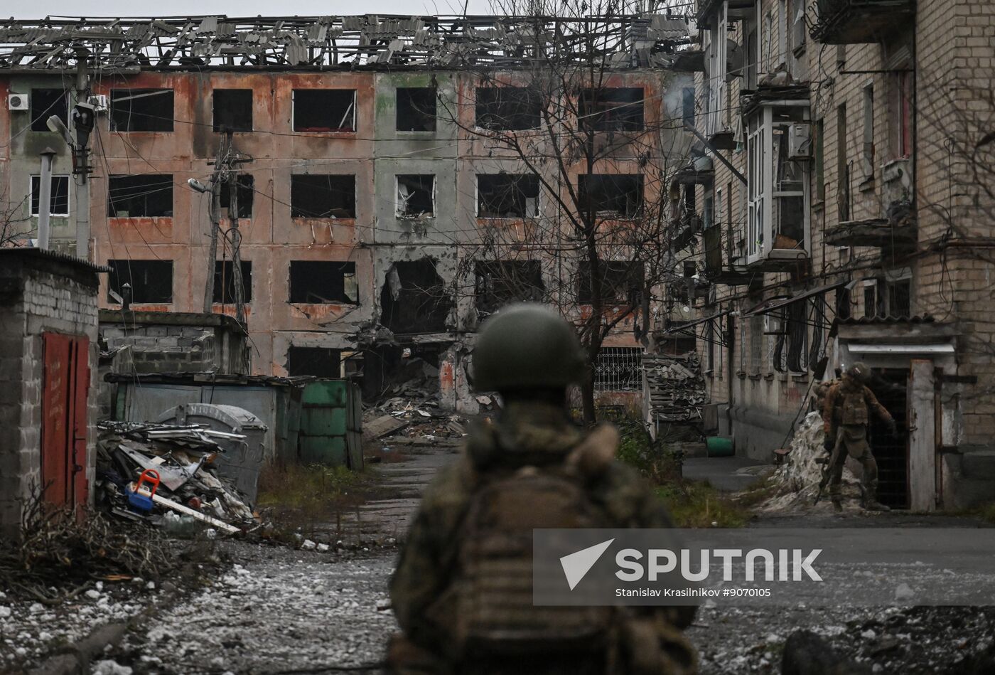 Russia Ukraine Military Operation Krasnoarmeysk