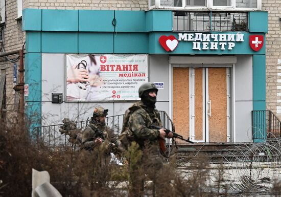 Russia Ukraine Military Operation Krasnoarmeysk