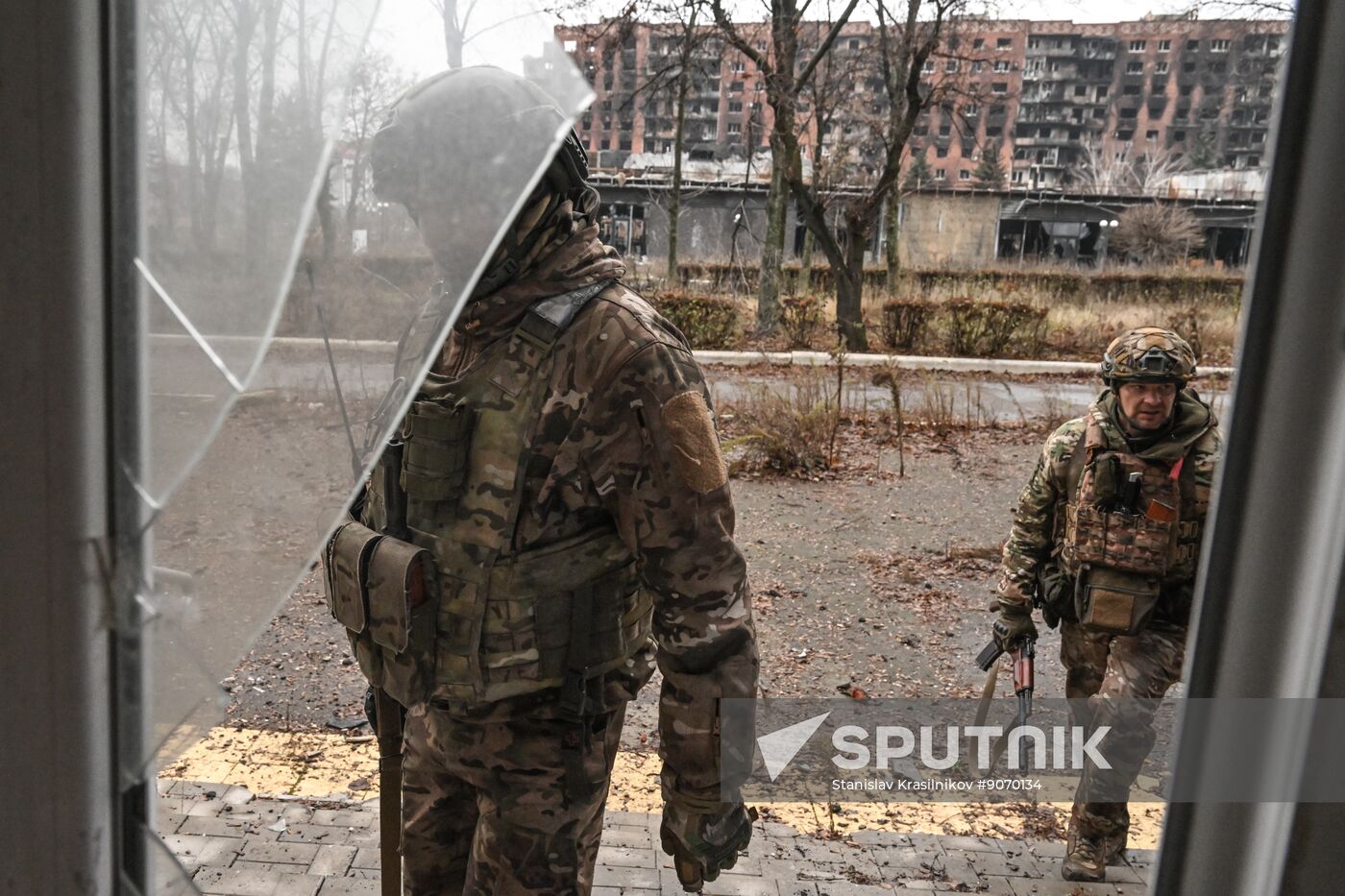 Russia Ukraine Military Operation Krasnoarmeysk