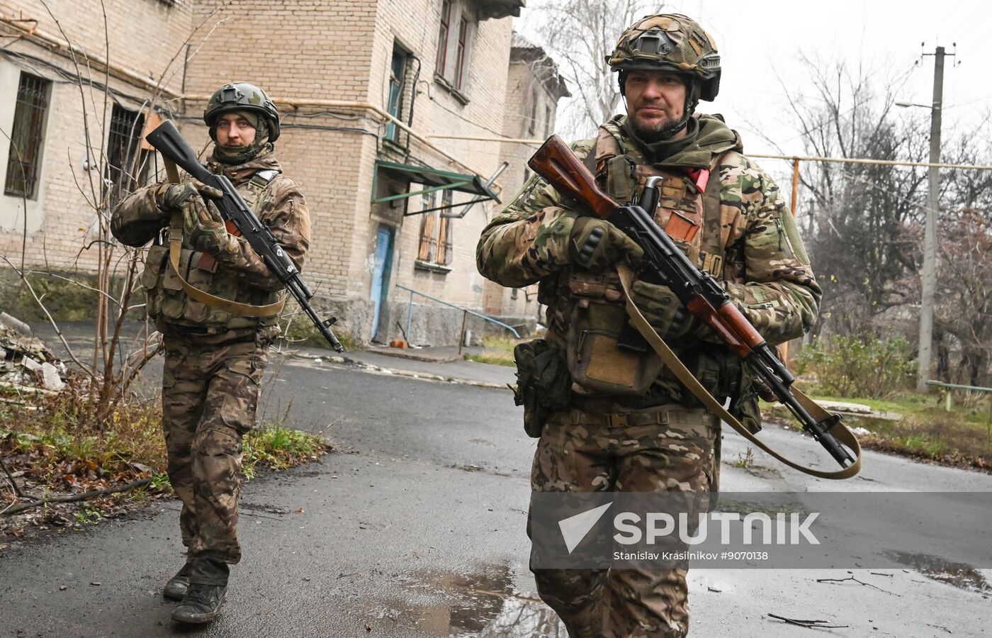 Russia Ukraine Military Operation Krasnoarmeysk