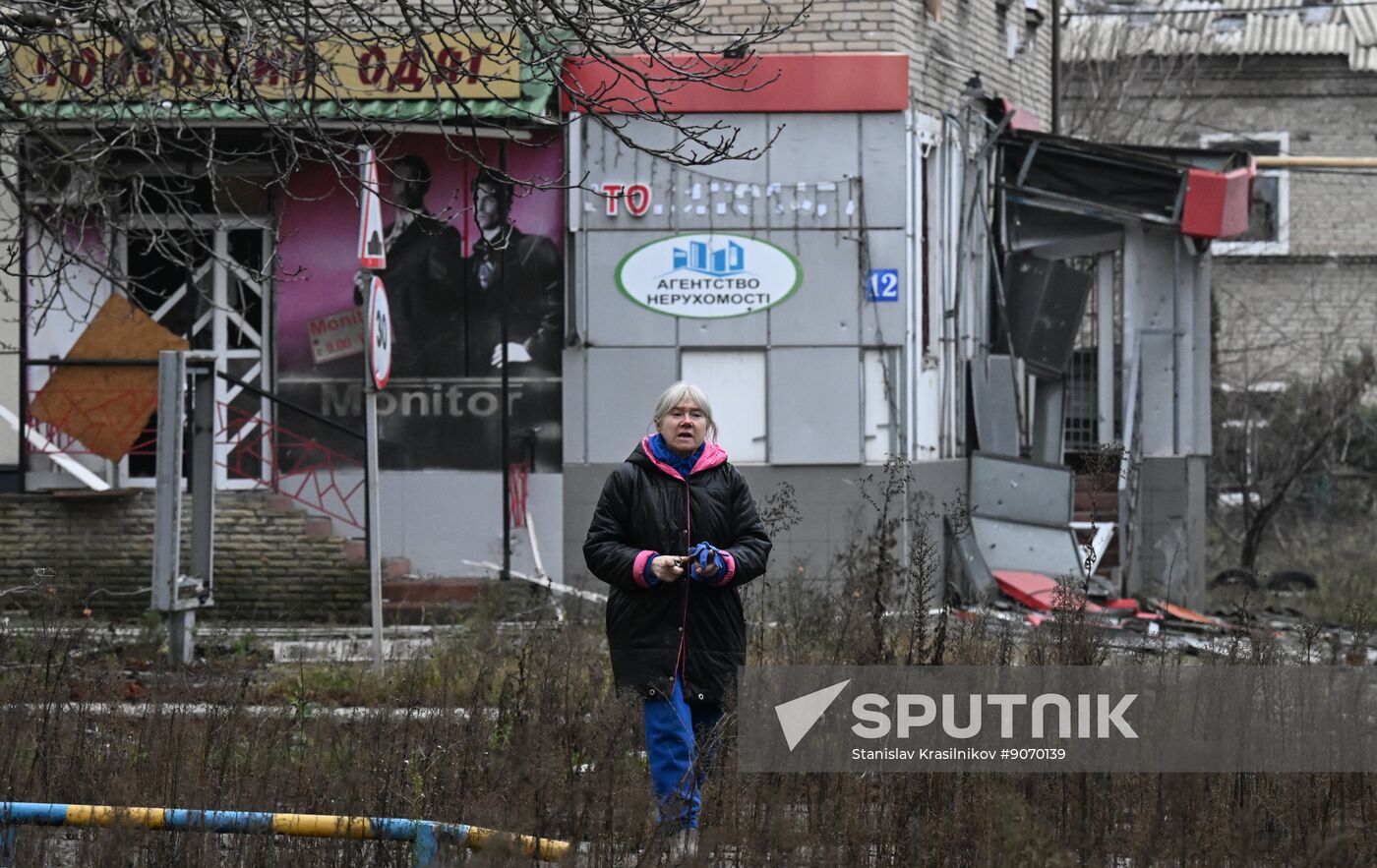 Russia Ukraine Military Operation Krasnoarmeysk