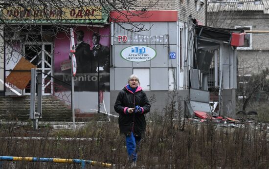 Russia Ukraine Military Operation Krasnoarmeysk