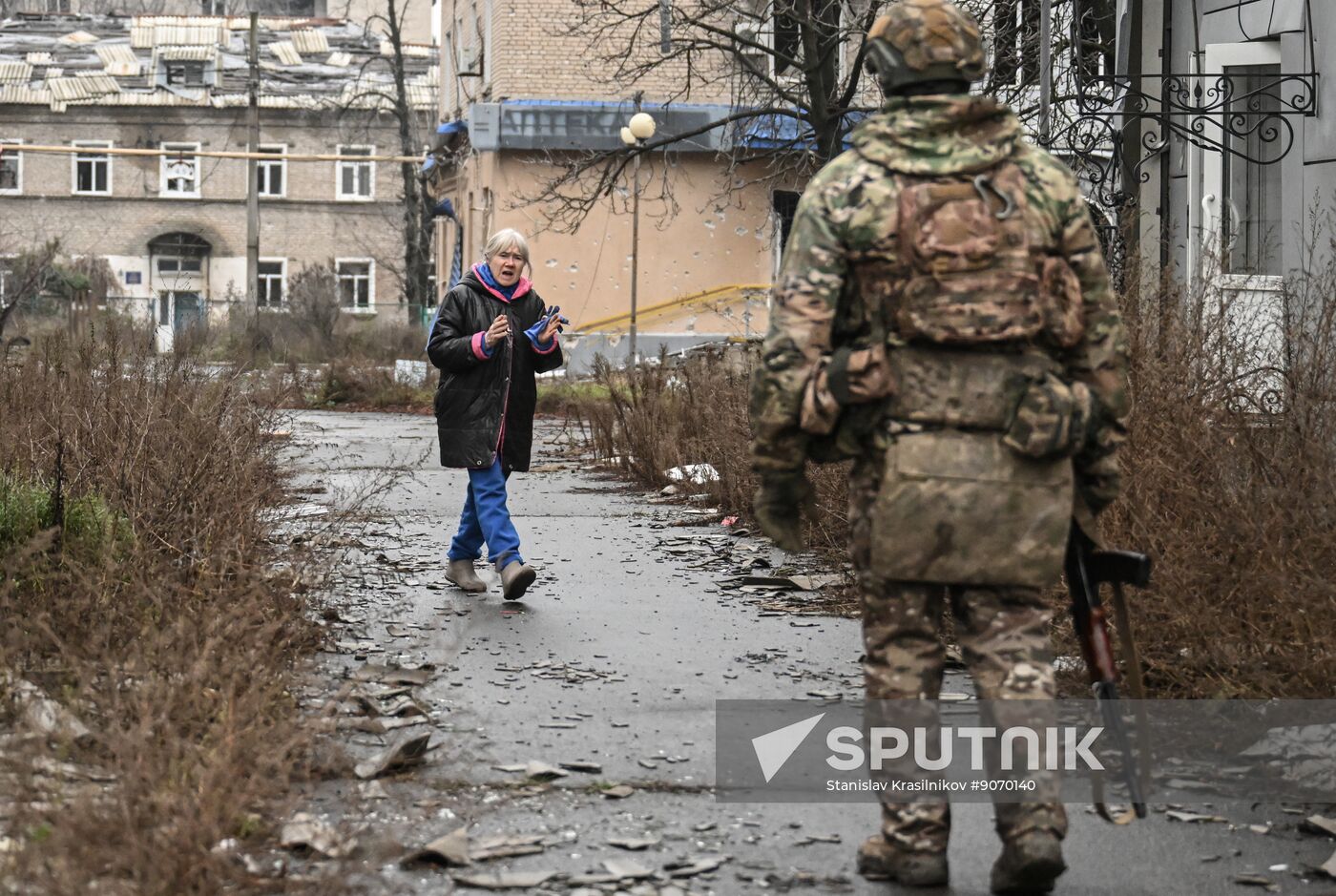 Russia Ukraine Military Operation Krasnoarmeysk