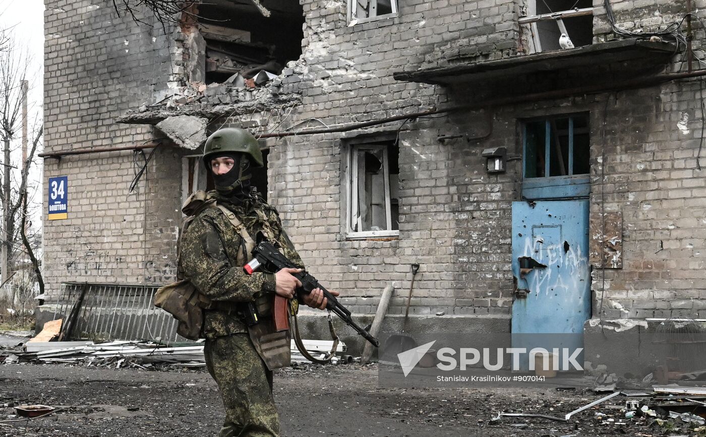 Russia Ukraine Military Operation Krasnoarmeysk