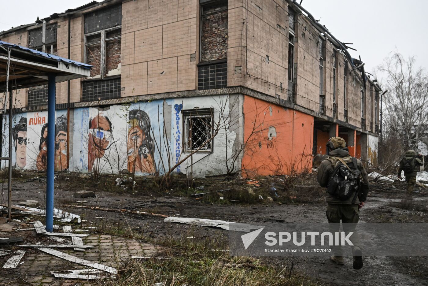 Russia Ukraine Military Operation Krasnoarmeysk