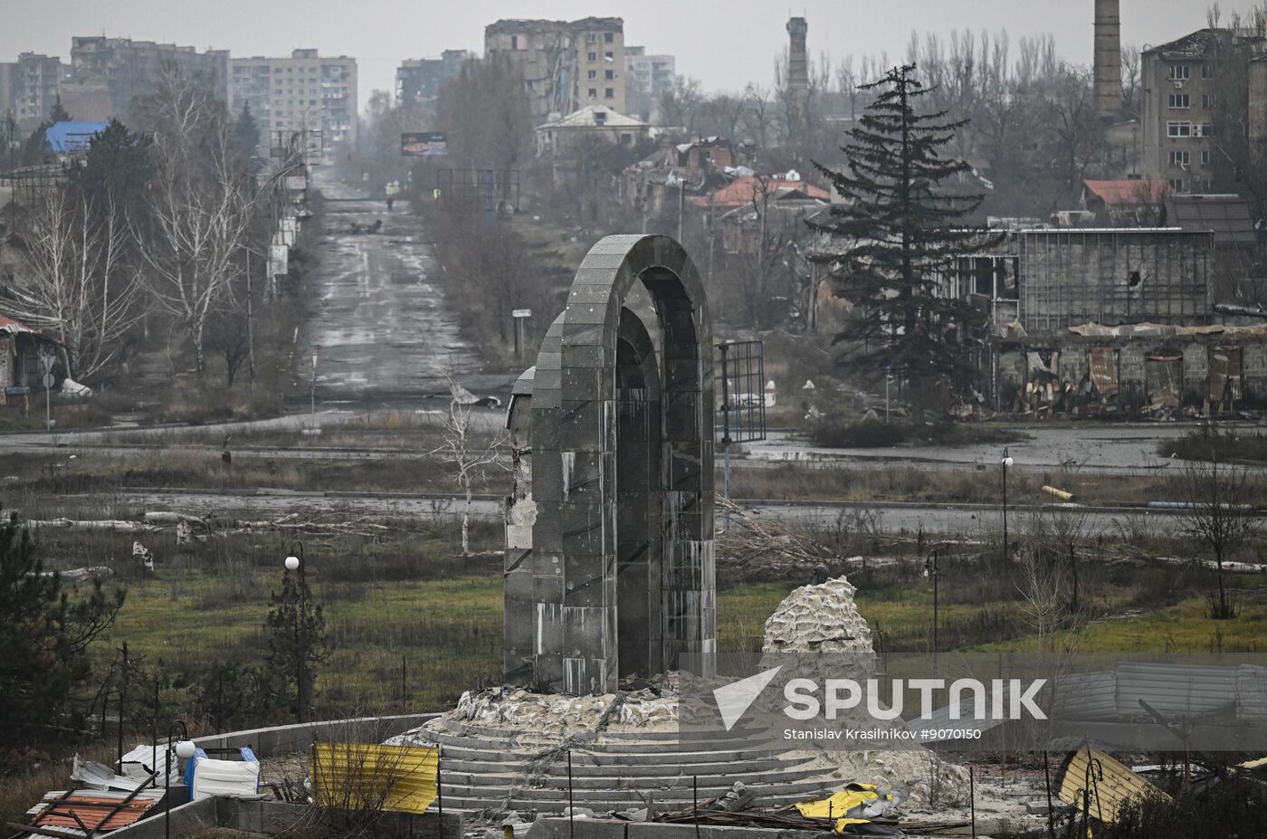 Russia Ukraine Military Operation Krasnoarmeysk