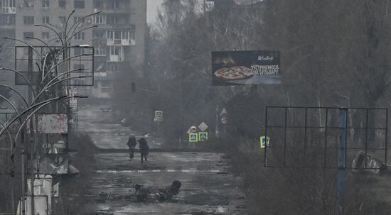 Russia Ukraine Military Operation Krasnoarmeysk