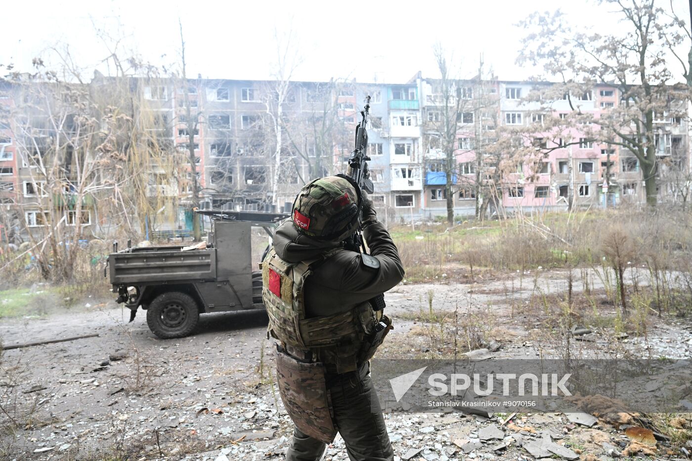 Russia Ukraine Military Operation Krasnoarmeysk