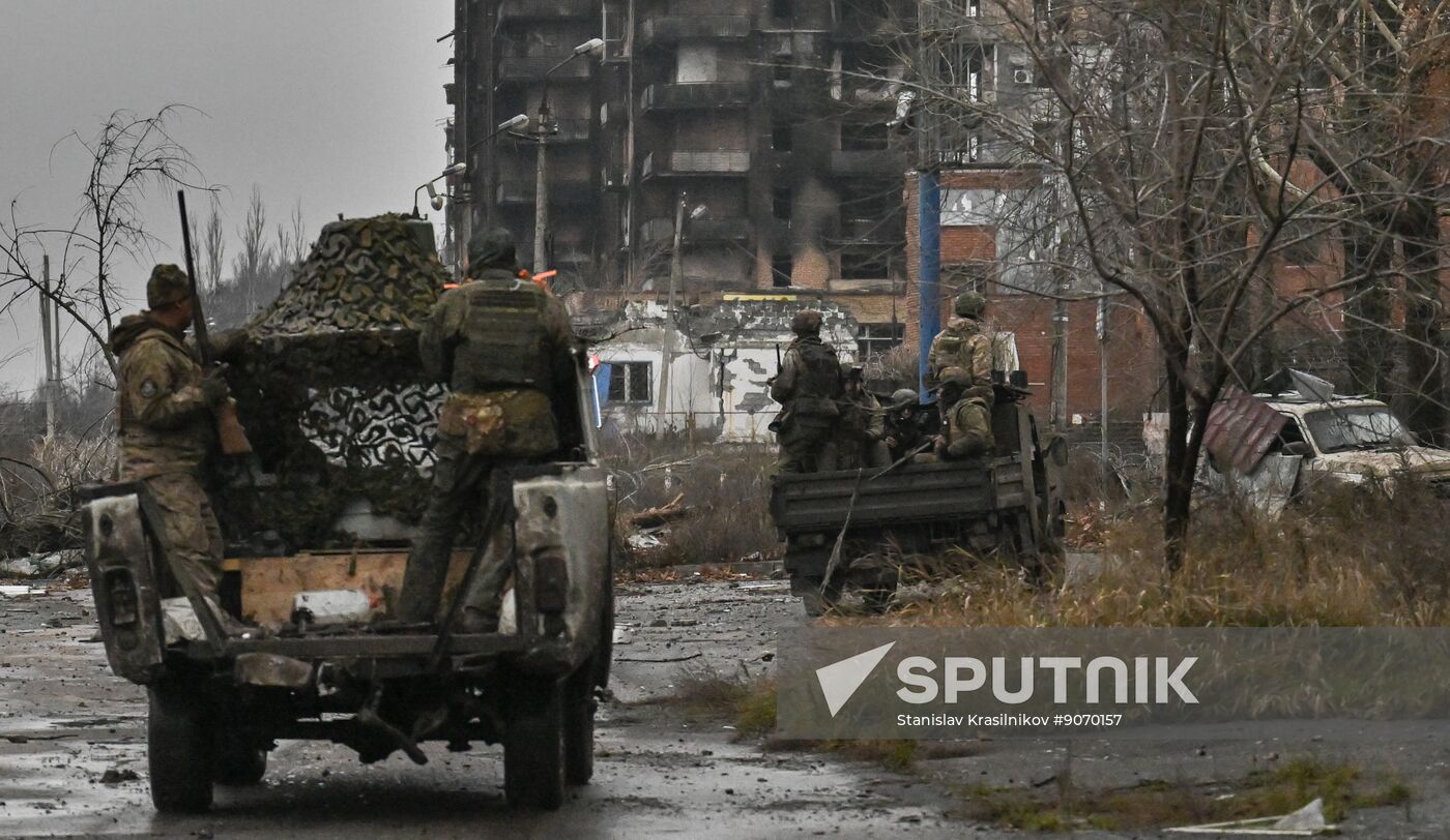 Russia Ukraine Military Operation Krasnoarmeysk