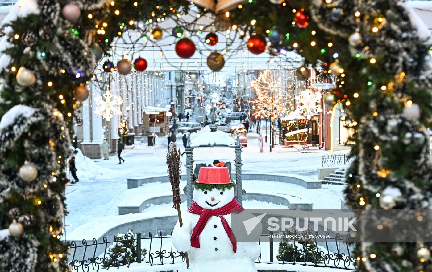 Russia Regions New Year Season Preparations