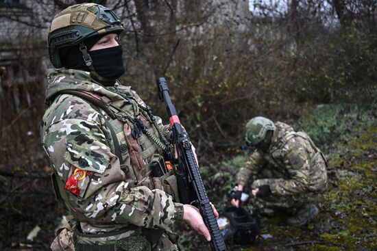 Russia Ukraine Military Operation Signal Unit