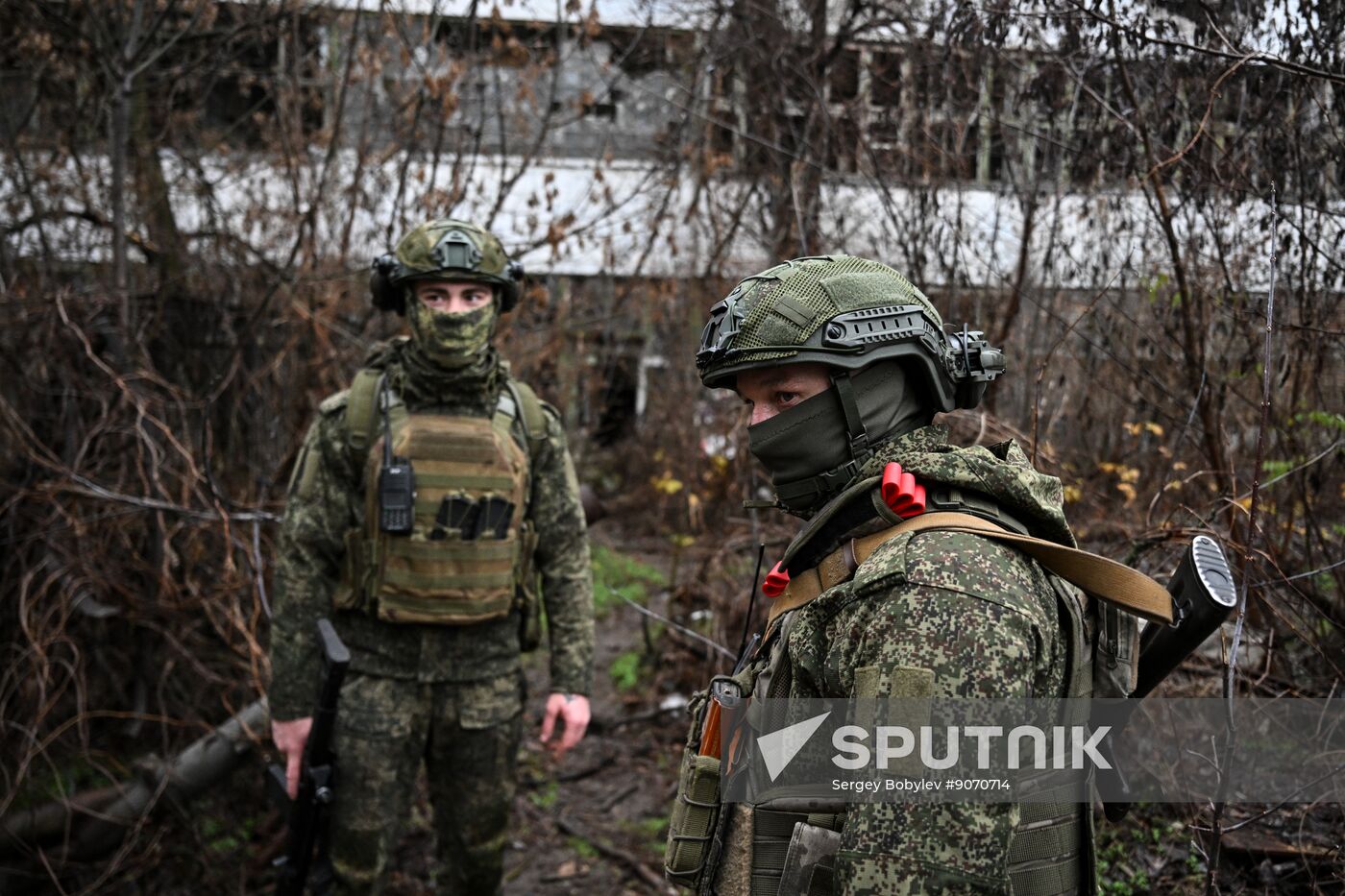 Russia Ukraine Military Operation Signal Unit