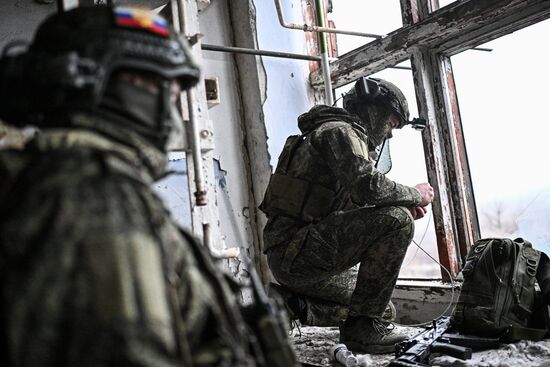 Russia Ukraine Military Operation Signal Unit