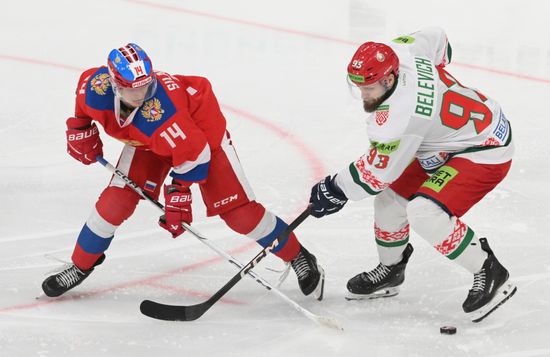Russia Ice Hockey Channel One Cup Russia - Belarus