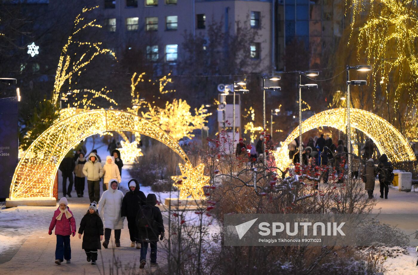 Russia Ryazan New Year Capital