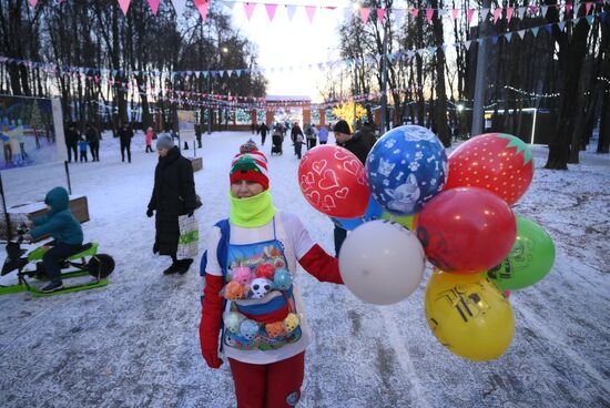 Russia Ryazan New Year Capital