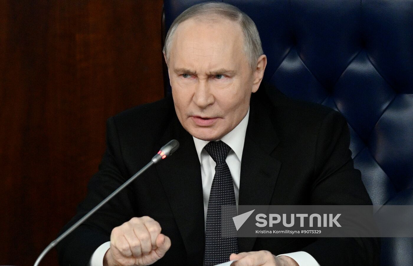 Russia Putin Defence Ministry Board