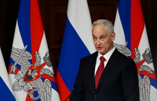 Russia Putin Defence Ministry Board