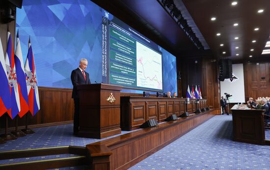 Russia Putin Defence Ministry Board