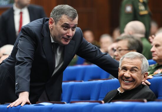 Russia Putin Defence Ministry Board