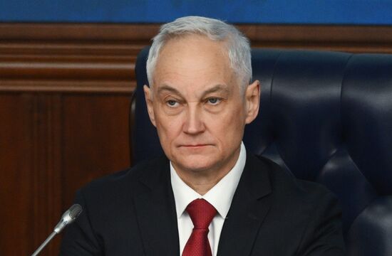 Russia Putin Defence Ministry Board