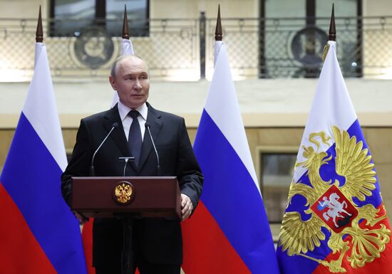 Russia Putin Defence Ministry Board