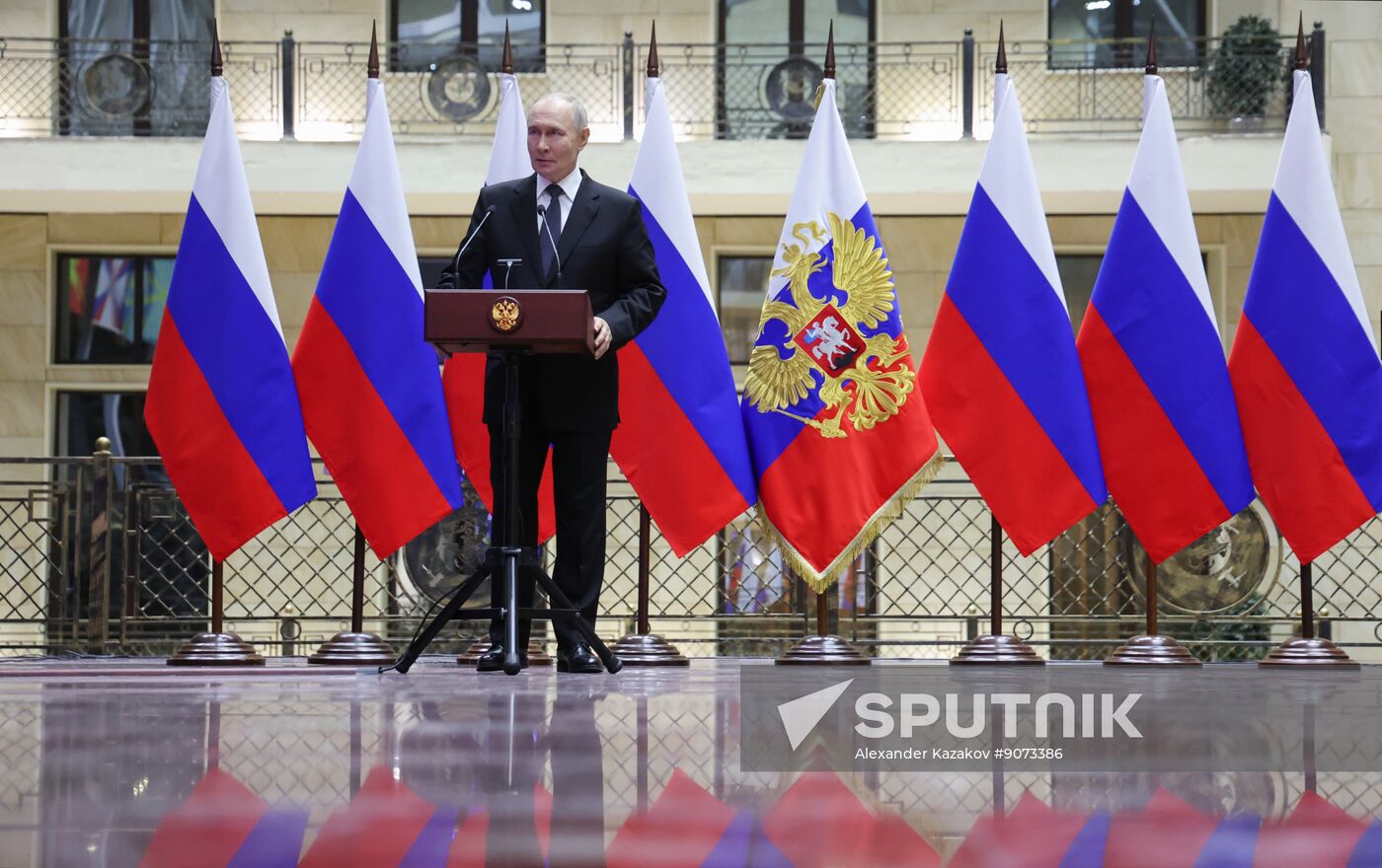 Russia Putin Defence Ministry Board