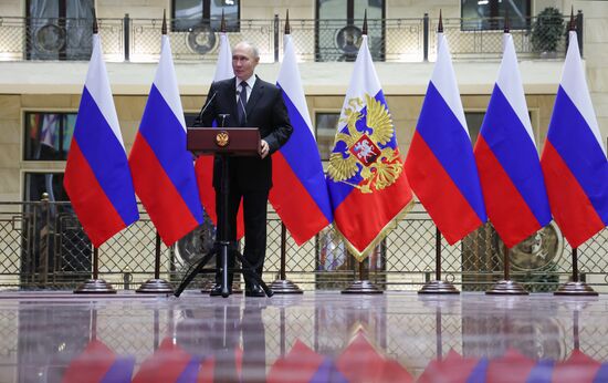 Russia Putin Defence Ministry Board