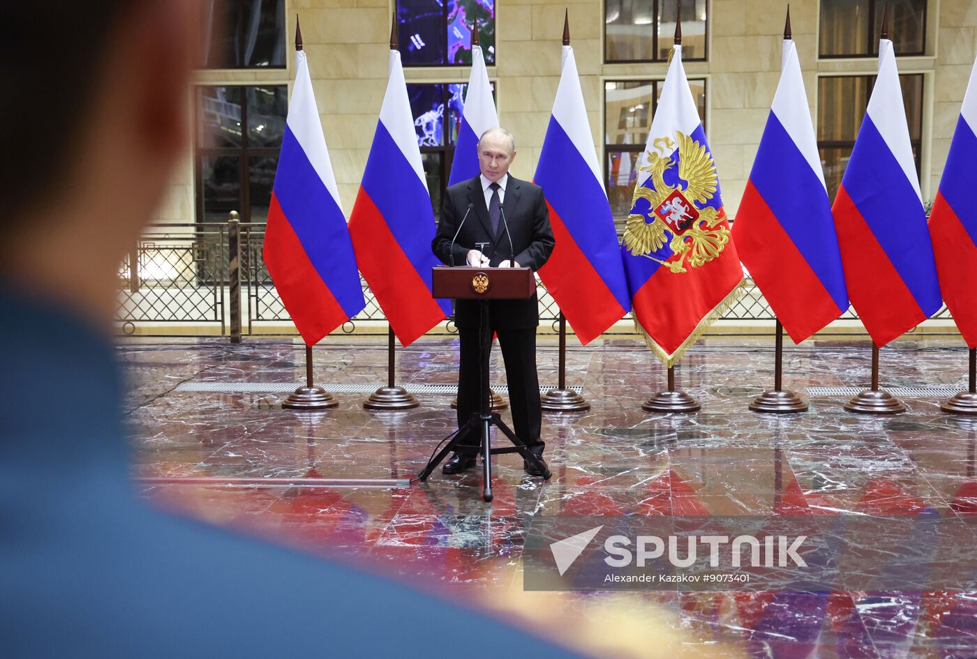 Russia Putin Defence Ministry Board