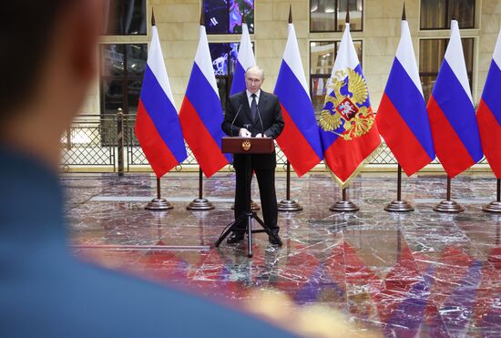 Russia Putin Defence Ministry Board