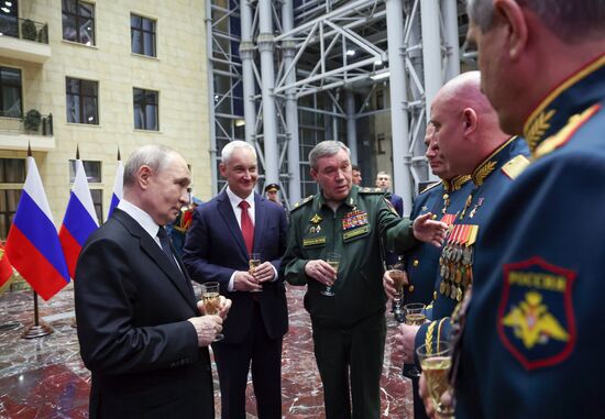 Russia Putin Defence Ministry Board