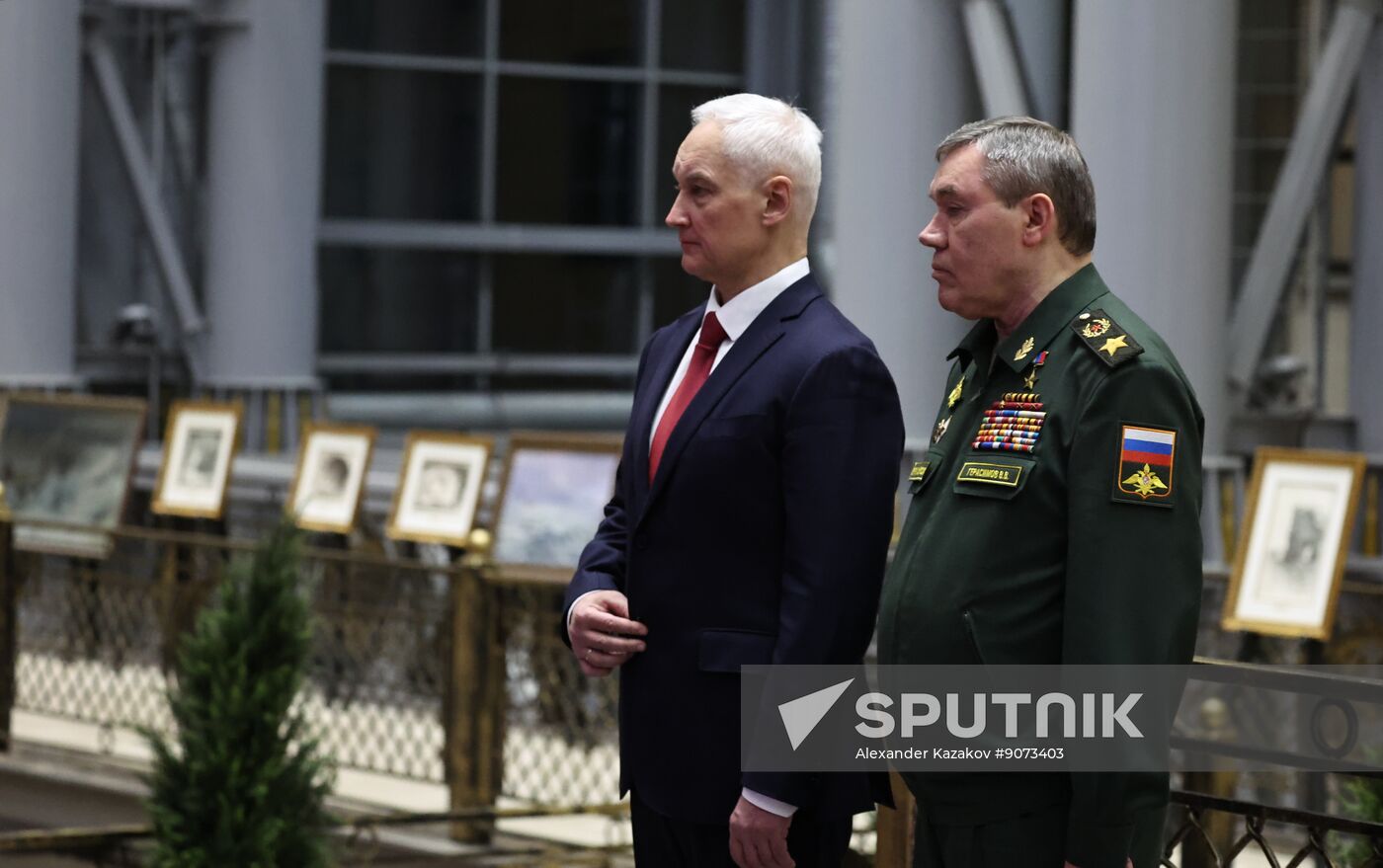 Russia Putin Defence Ministry Board