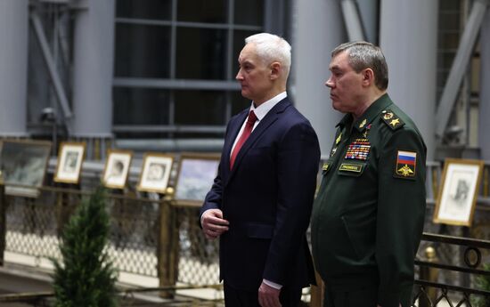 Russia Putin Defence Ministry Board