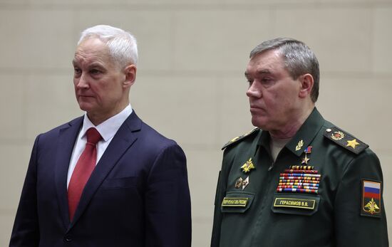 Russia Putin Defence Ministry Board