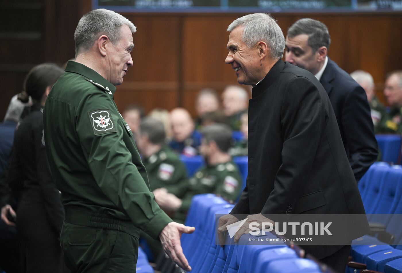 Russia Putin Defence Ministry Board