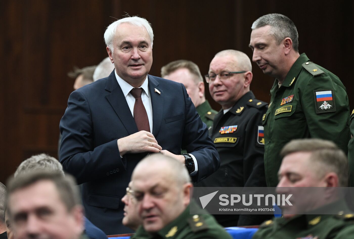 Russia Putin Defence Ministry Board