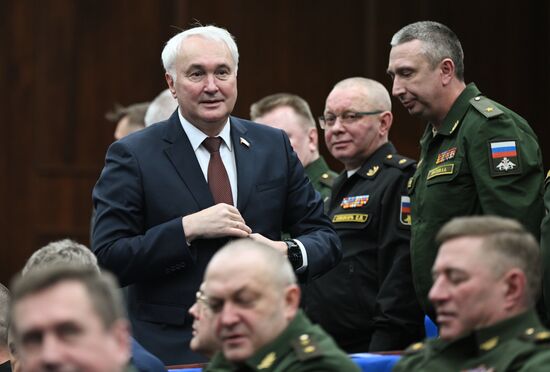 Russia Putin Defence Ministry Board