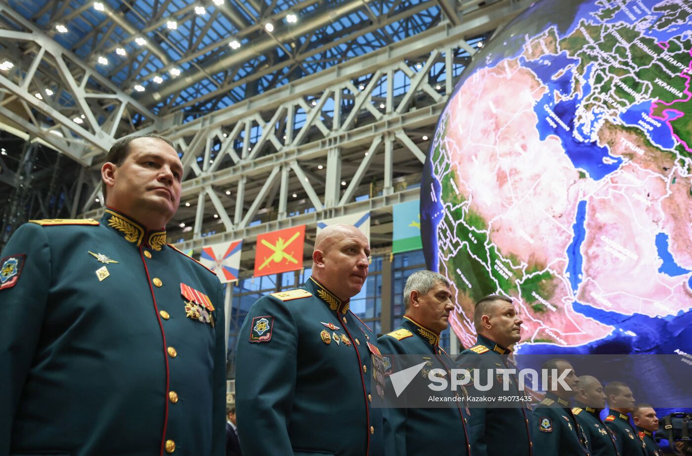 Russia Putin Defence Ministry Board