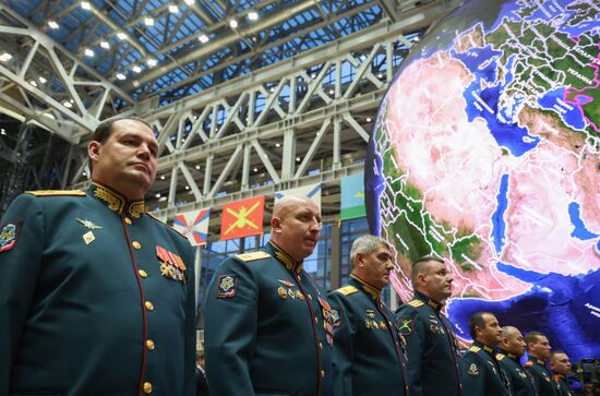 Russia Putin Defence Ministry Board