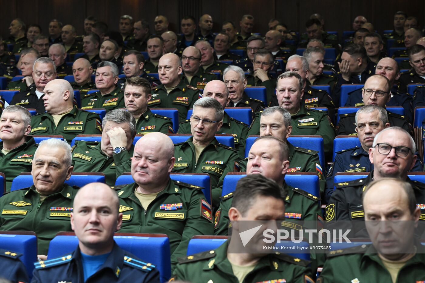 Russia Putin Defence Ministry Board