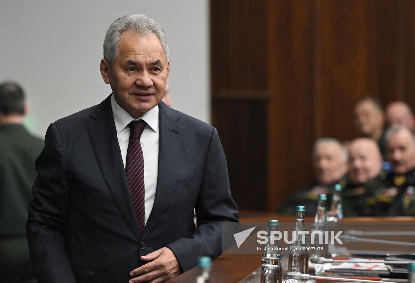 Russia Putin Defence Ministry Board