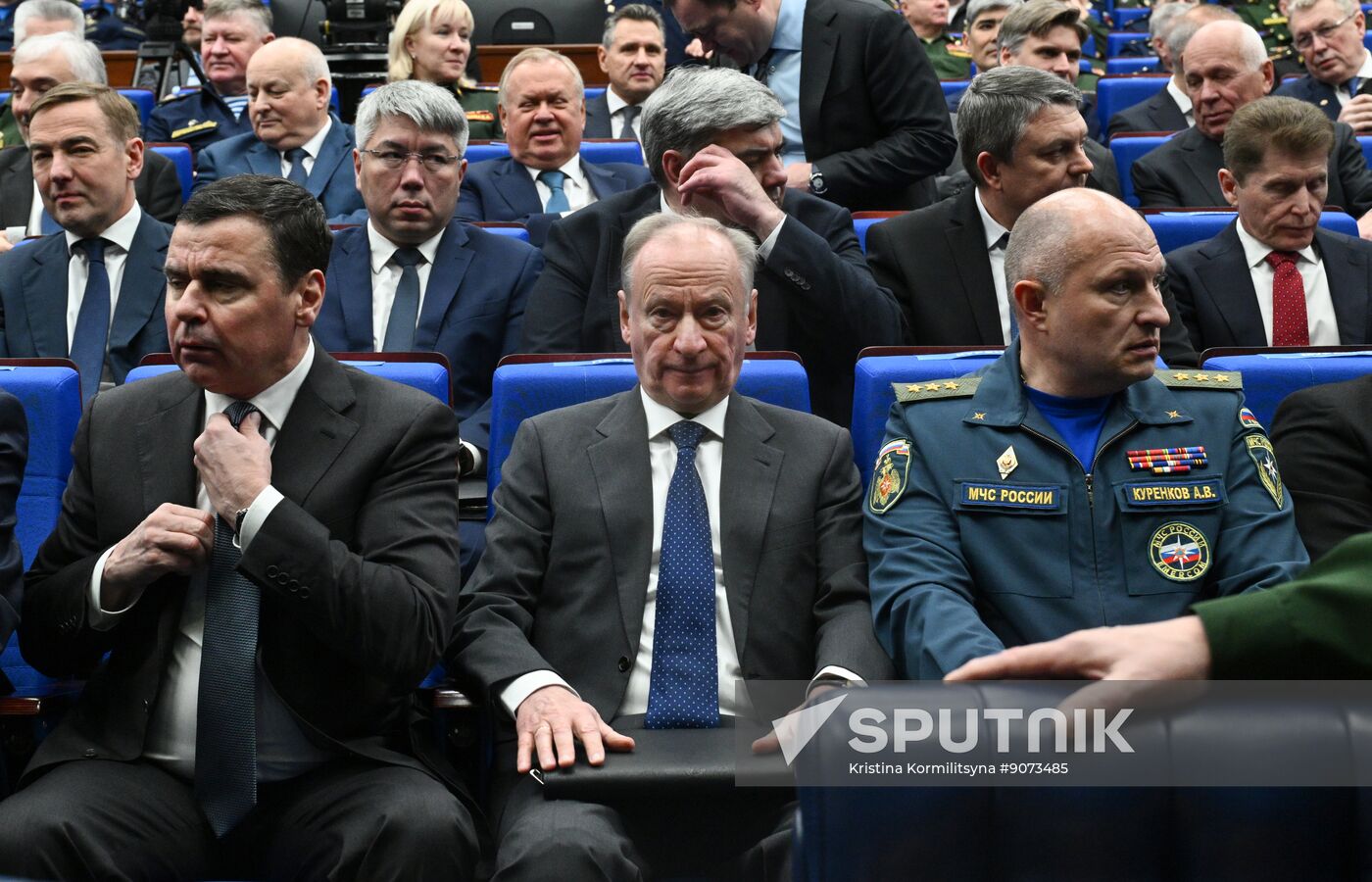 Russia Putin Defence Ministry Board